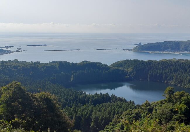 八望台からよく見えます