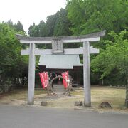 境内に「神の水」あります。