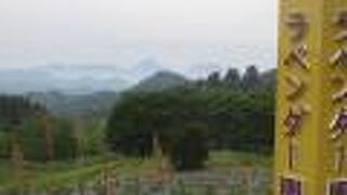 広範な眺望が楽しめました。