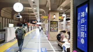 名古屋から神戸の最終区間