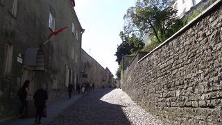 タリン旧市街の城壁は、中世そのまま