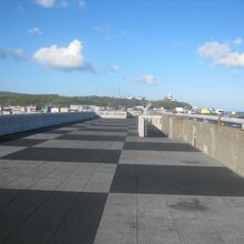 展望台から西側を眺めると宗谷岬灯台なども望めます