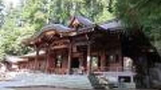 高山祭の神社です