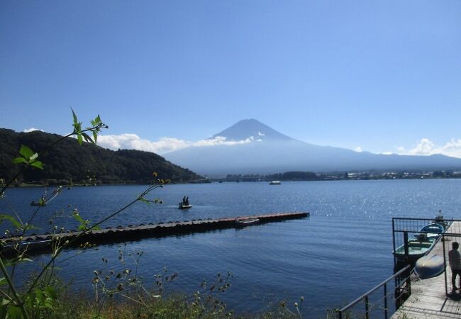 河口湖北岸ウォーキングトレイル