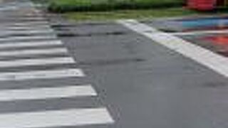 豊橋駅東口から伸びる通り