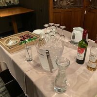 ウェルカムドリンクのコーナーです。