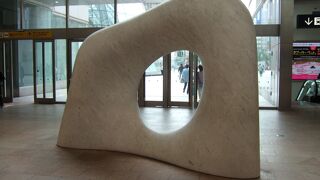 札幌駅西改札近くのランドマーク