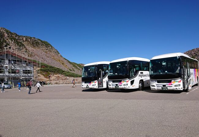 日本最高所のバスターミナル