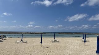 アメリカンビレッジにあるビーチ