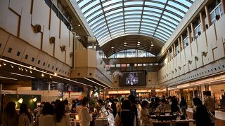 烏丸口の地下街