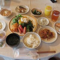 朝食バイキング