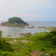 遊歩道を散策できる