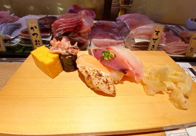 魚がし日本一に晩酌セットあります