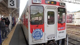 有田駅から伊万里駅間が大事