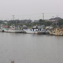 飯岡漁港の風景