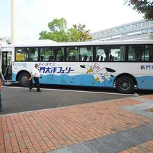 小倉駅からの無料送迎バス