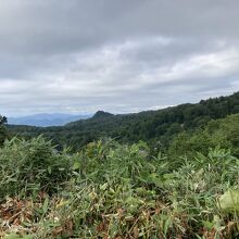 帰りに。山の中。この下が野天風呂のあったところらしいです。