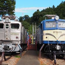 碓氷峠にゆかりのない車両も多数