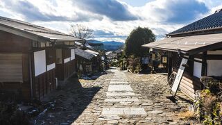 風情がある古い町並み