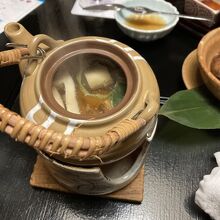 松茸の土瓶蒸し