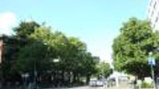 日本初の西洋式街路