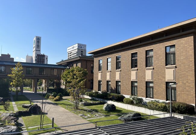 甲府駅のそばの道です