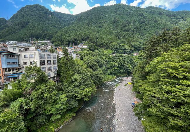 多摩川に架かる大きな橋