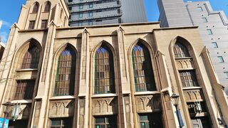 ヴォーリズ設計のゴシック教会