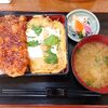 合い盛りかつ丼がおススメ