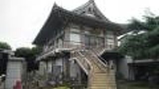 大きな本堂が印象的でした