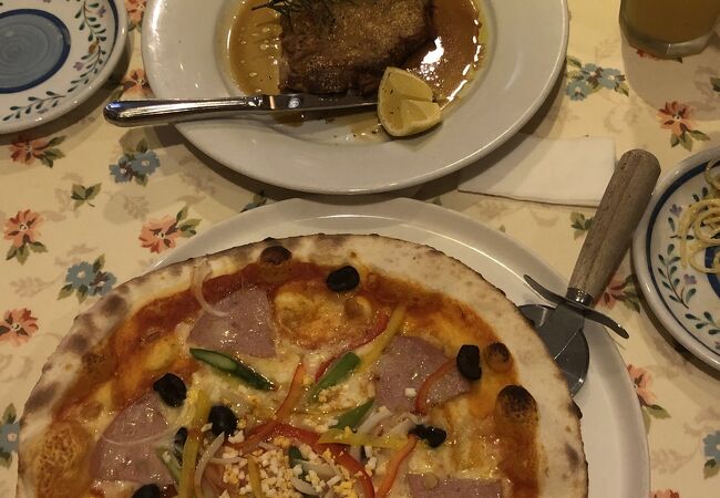 お誕生日にディナーを食べに行きました