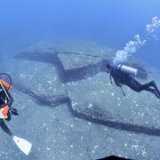 海底遺跡は遺跡かどうかは別として人工的