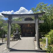 白川郷を火災から守っている神社