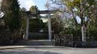 大阪城の敷地内にある神社