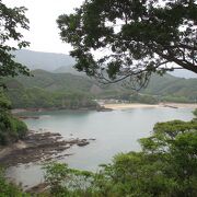 須美江海水浴場などの眺望が利きました。