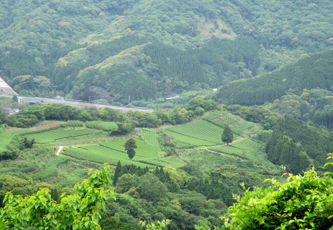 地下の茶山展望所