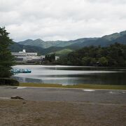 京都の北にある大きい池
