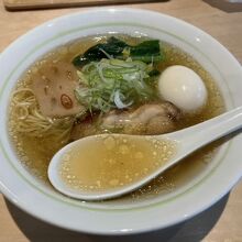 味玉鶏塩ラーメン