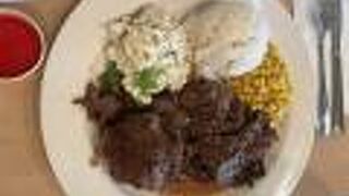 アメリカンなレストラン。