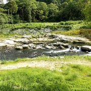 アクセスしやすい峡谷です