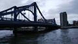 隅田川にかかる美しい橋
