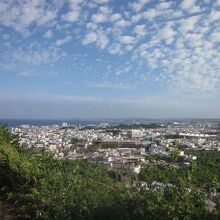 浦添城跡展望台