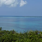 シュノーケリングツアーの後に見た　絶景