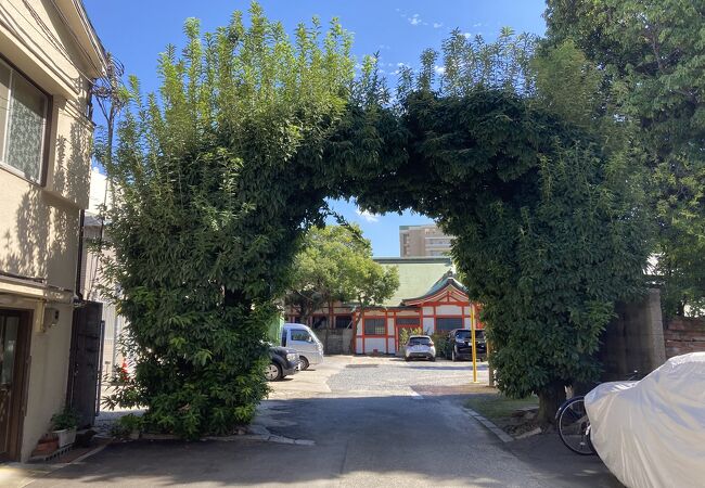 小ぶりですが由緒ある神社です