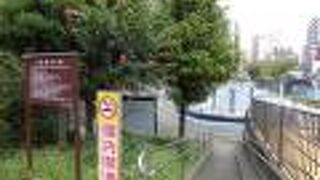 のんびりと散歩するには最適の公園