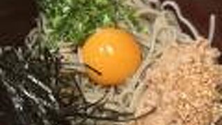 銀座で本格的なお蕎麦屋さん