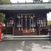 石段街の上にある神社