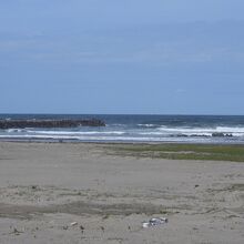 平井浜海水浴場の風景