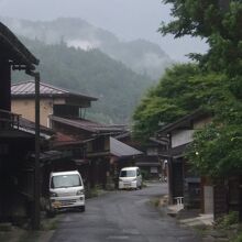 これが妻籠宿の街並み。