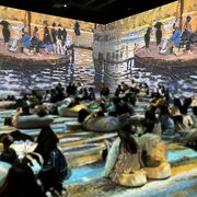 絵画の色彩の中へダイブする没入型アートエキシビション『 immersive Museum 』(￣∇￣ﾉﾉ"